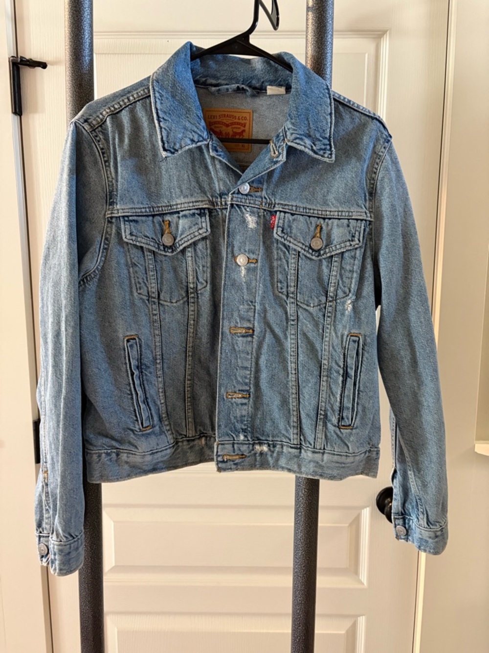 VINTAGE Levi's Light Blue Denim Trucker Jacket
